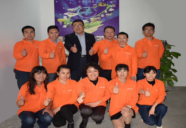 豐安科技部分員工合影